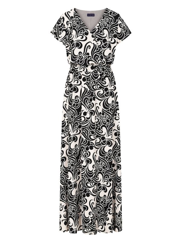 HotSquash HotSquash Рокля  кремаво / черно