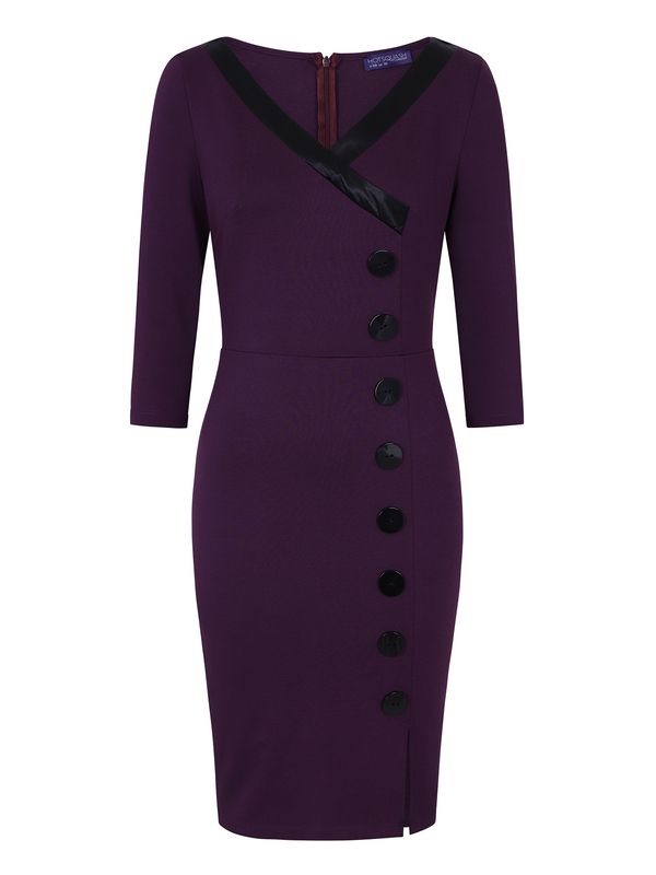 HotSquash HotSquash Рокля  къпина / черно