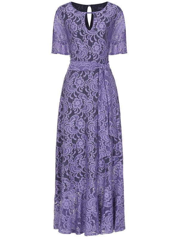 HotSquash HotSquash Рокля  лилав / черно