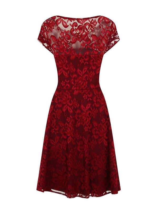 HotSquash HotSquash Рокля  рубинено червено