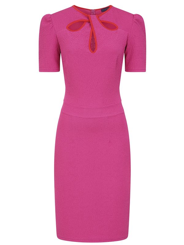 HotSquash HotSquash Рокля с права кройка  фуксия