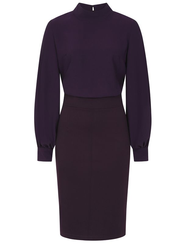 HotSquash HotSquash Рокля  тъмнолилаво