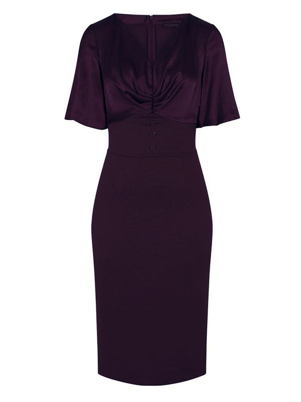 HotSquash HotSquash Рокля за коктейл 'Emma'  къпина