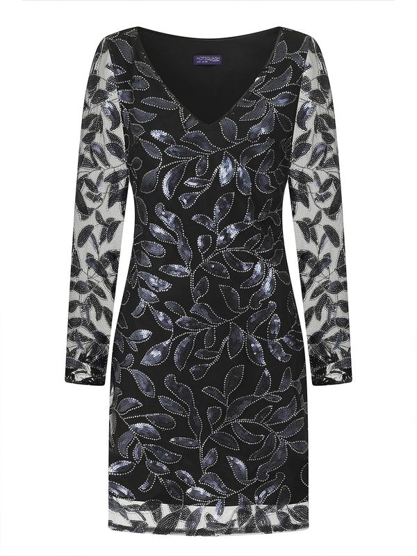 HotSquash HotSquash Рокля за коктейл  морскосиньо / черно