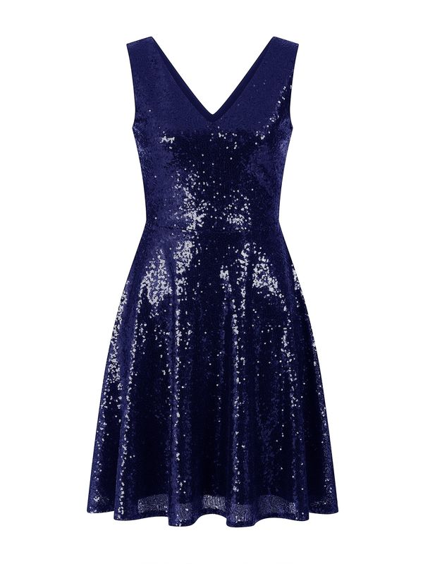 HotSquash HotSquash Рокля за коктейл  морскосиньо