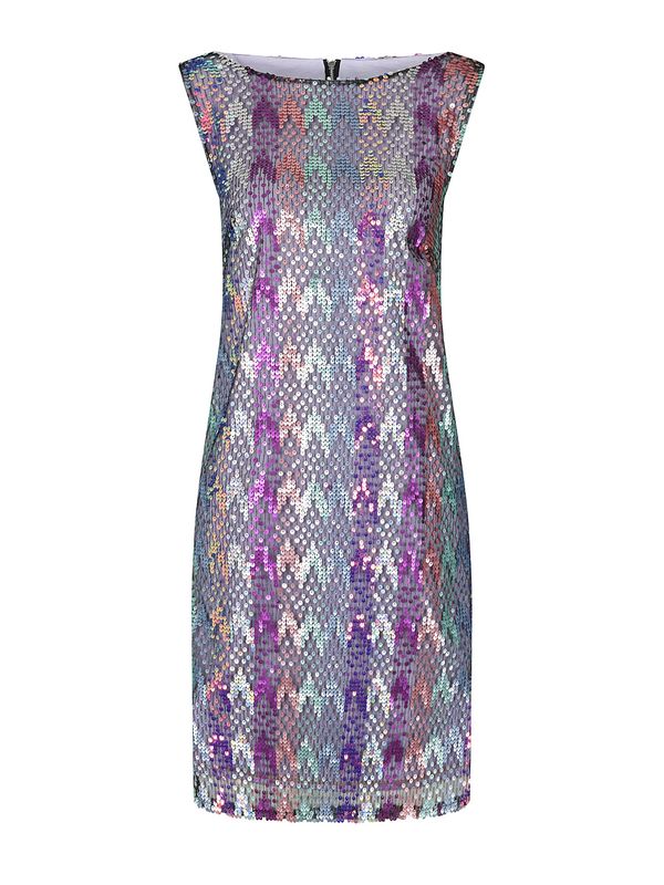 HotSquash HotSquash Рокля за коктейл  пъстро