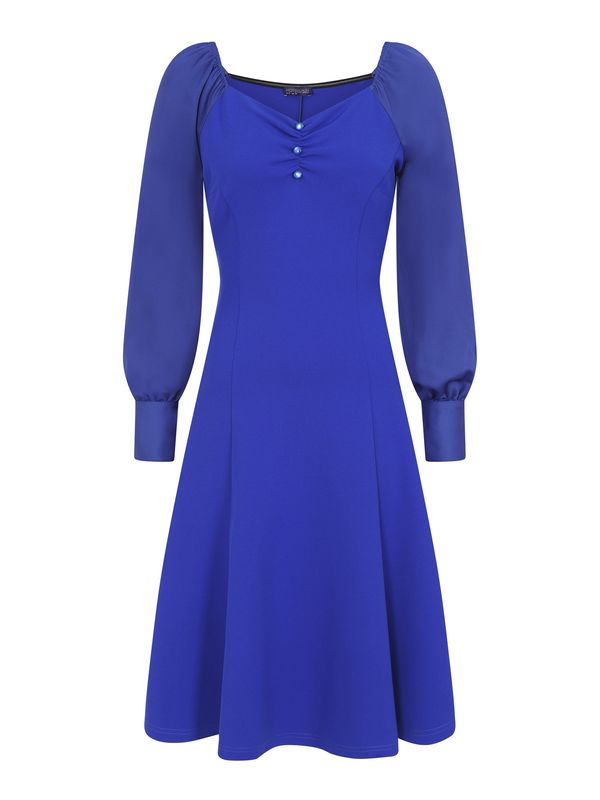 HotSquash HotSquash Рокля за коктейл  синьо