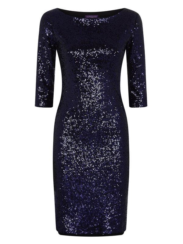 HotSquash HotSquash Рокля за коктейл  синьо