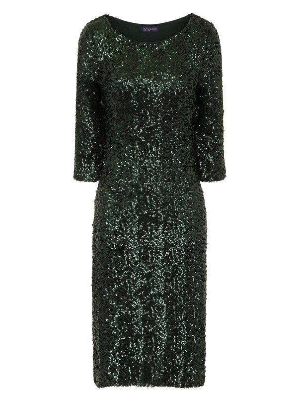 HotSquash HotSquash Рокля за коктейл  тъмнозелено