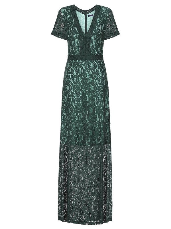 HotSquash HotSquash Вечерна рокля  мента / тъмнозелено