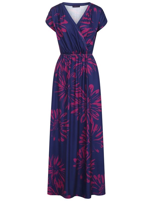 HotSquash HotSquash Вечерна рокля  морскосиньо / магента