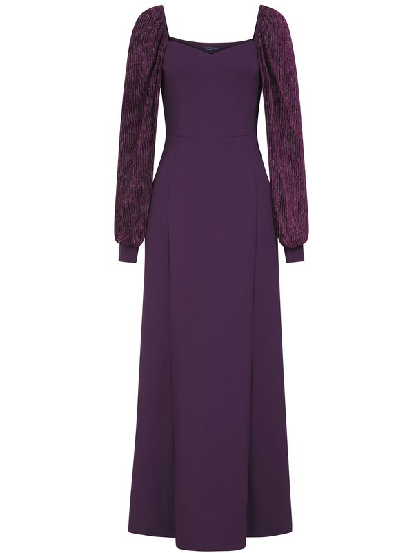 HotSquash HotSquash Вечерна рокля  тъмнолилаво / розово