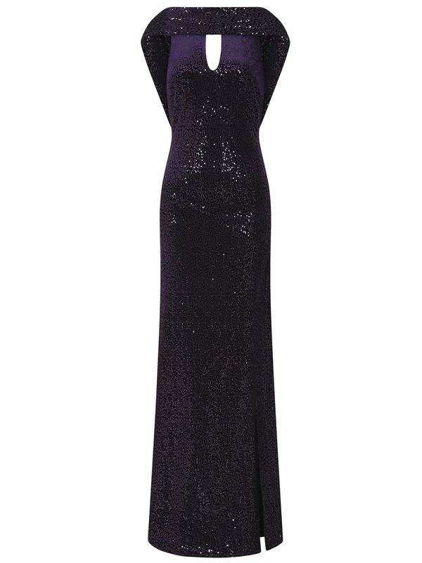 HotSquash HotSquash Вечерна рокля  тъмнолилаво
