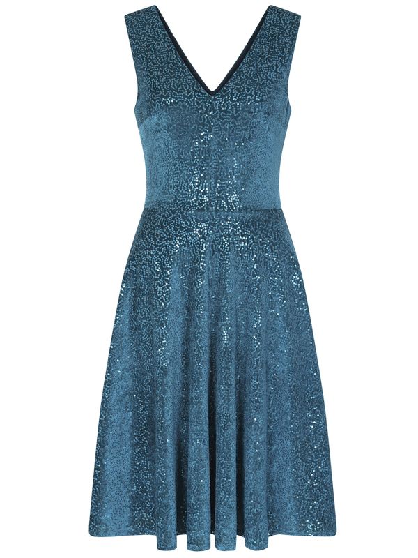 HotSquash HotSquash Вечерна рокля  тюркоазен