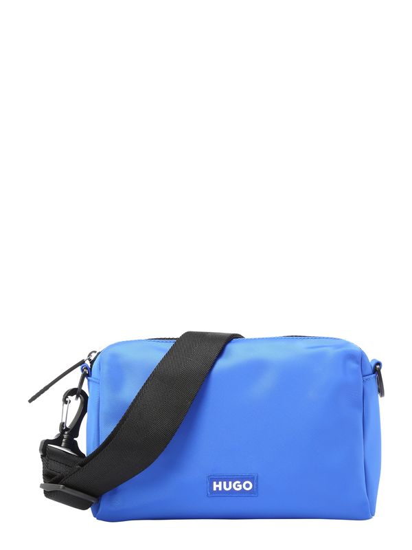 HUGO Blue HUGO Blue Чанта за през рамо тип преметка 'Vytal'  лазурно синьо / черно / бяло
