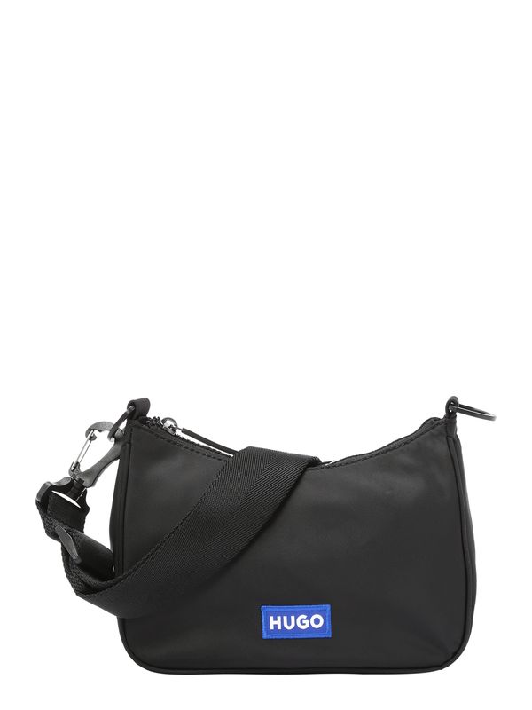 HUGO Blue HUGO Blue Чанта за през рамо тип преметка 'Vytal'  светлосиньо / черно / бяло