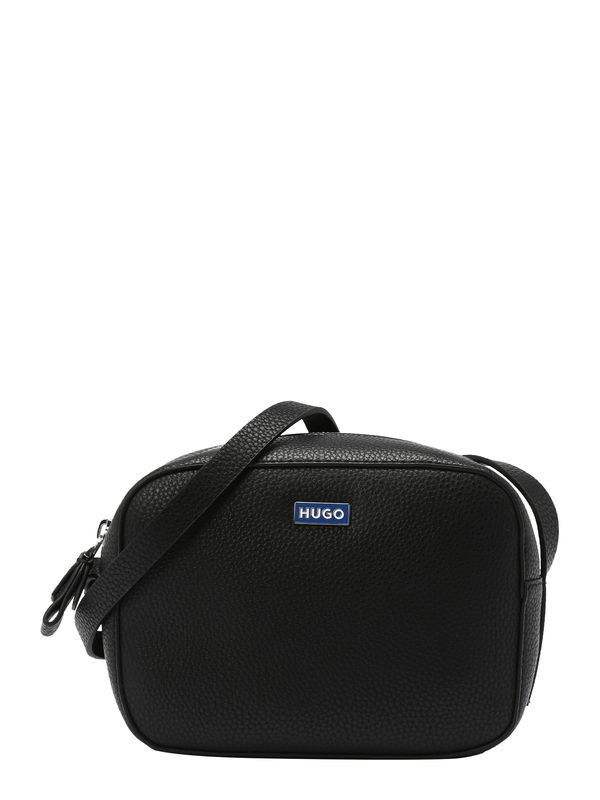 HUGO Blue HUGO Blue Чанта за през рамо тип преметка 'Zesy'  синьо / черно / бяло
