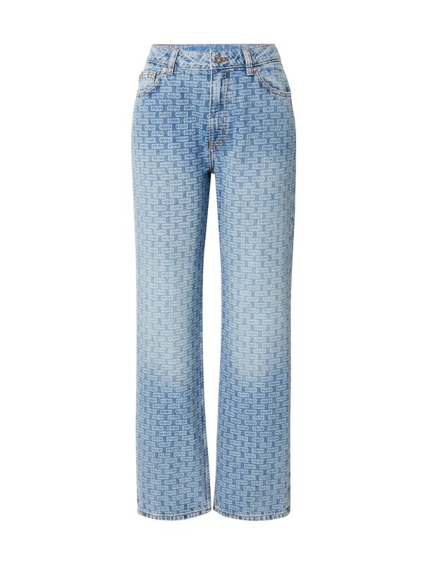 HUGO Blue HUGO Blue Дънки 'Elyah'  син деним / бяло