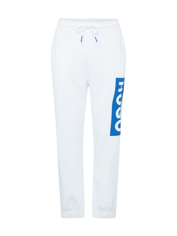 HUGO Blue HUGO Blue Панталон 'Nuram'  небесносиньо / бяло