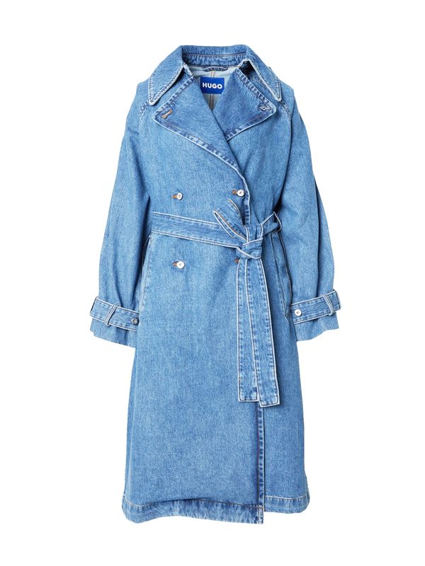 HUGO Blue HUGO Blue Преходно палто 'Gannisa'  син деним