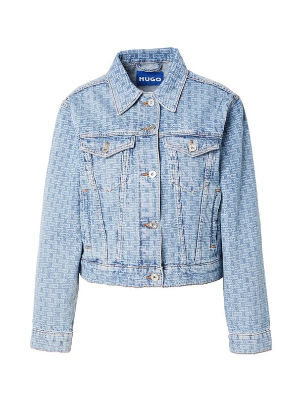 HUGO Blue HUGO Blue Преходно яке 'Anouk'  син деним / светлосиньо