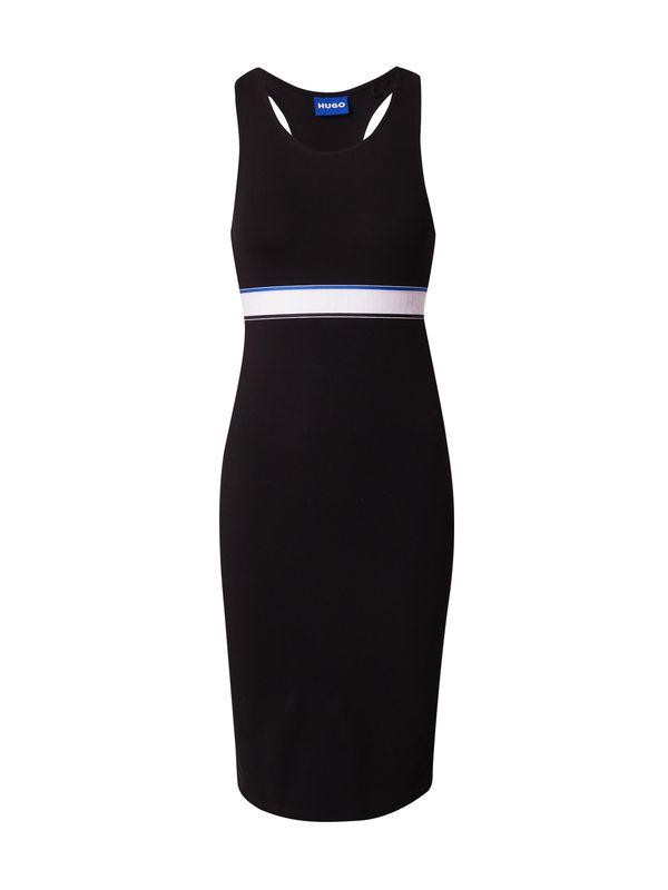 HUGO Blue HUGO Blue Рокля 'Nadiria'  синьо / черно / бяло