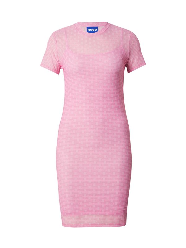 HUGO Blue HUGO Blue Рокля 'Nasaja_B'  бледорозово / пастелно розово