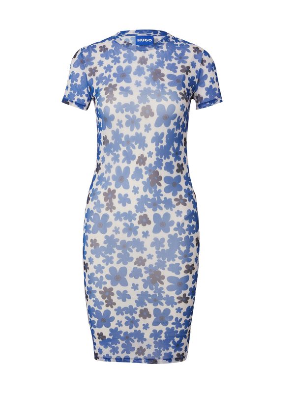 HUGO Blue HUGO Blue Рокля 'Nasaja_B'  синьо / черно / бяло