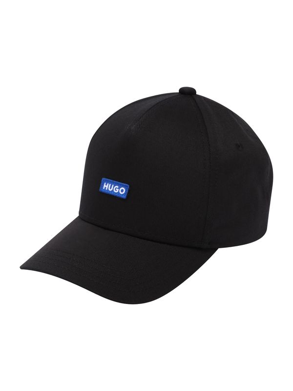 HUGO Blue HUGO Blue Шапка с козирка  лазурно синьо / черно / бяло
