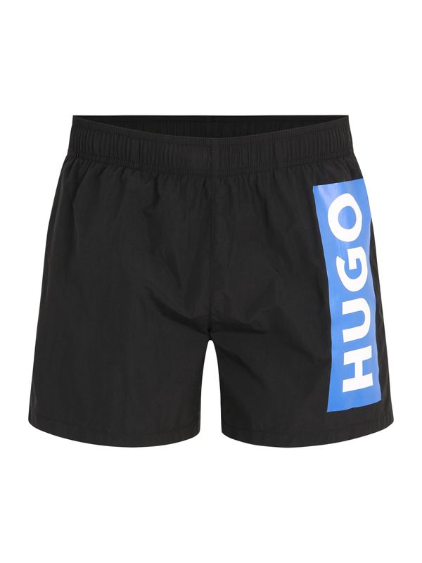 HUGO Blue HUGO Blue Шорти за плуване 'Blue Okko'  синьо / черно / бяло
