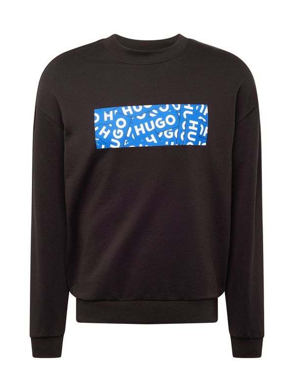 HUGO Blue HUGO Blue Суичър 'Naylos'  синьо / черно / бяло