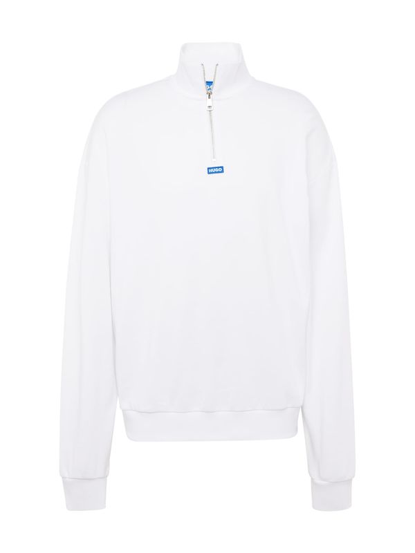 HUGO Blue HUGO Blue Суичър 'Neeler'  синьо / бяло