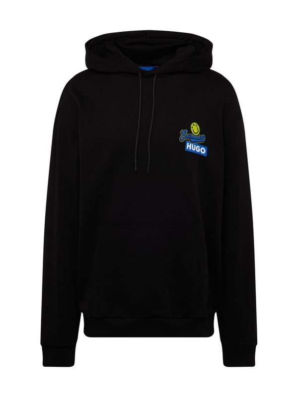 HUGO Blue HUGO Blue Суичър 'Nerrain'  синьо / жълто / черно / бяло