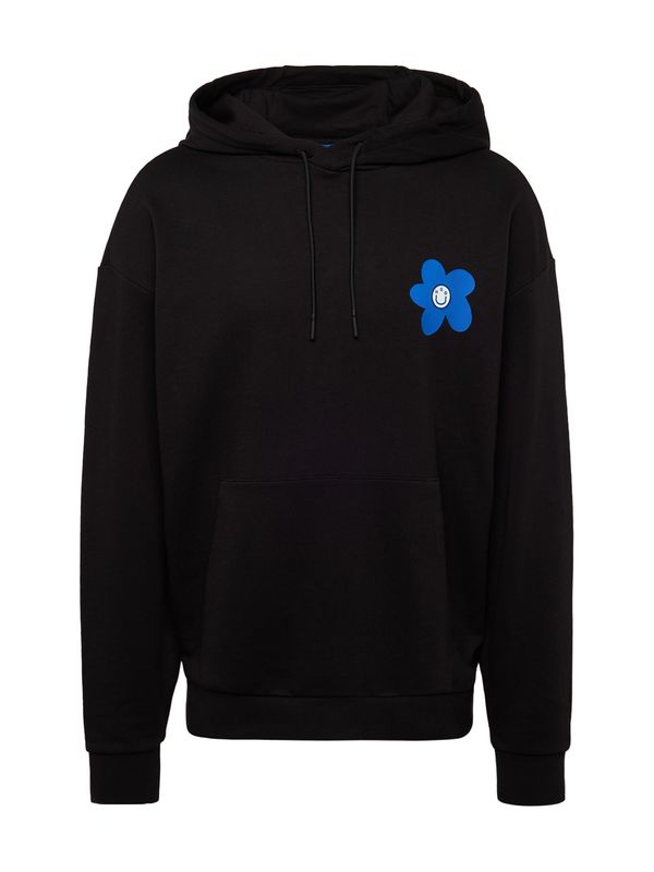 HUGO Blue HUGO Blue Суичър 'Nolumbine'  синьо / черно / бяло