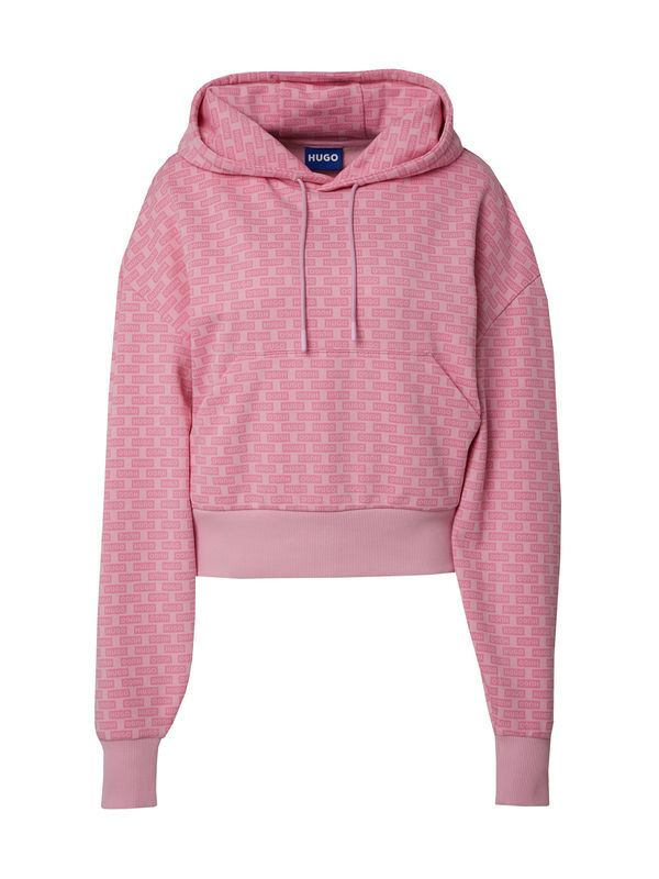HUGO Blue HUGO Blue Суичър  розово / пепел от рози