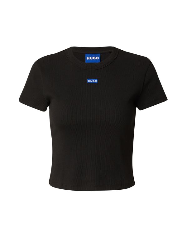 HUGO Blue HUGO Blue Тениска 'Baby'  синьо / черно / бяло
