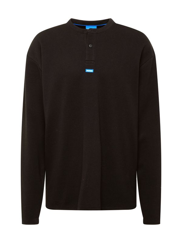 HUGO Blue HUGO Blue Тениска 'Nereso'  черно