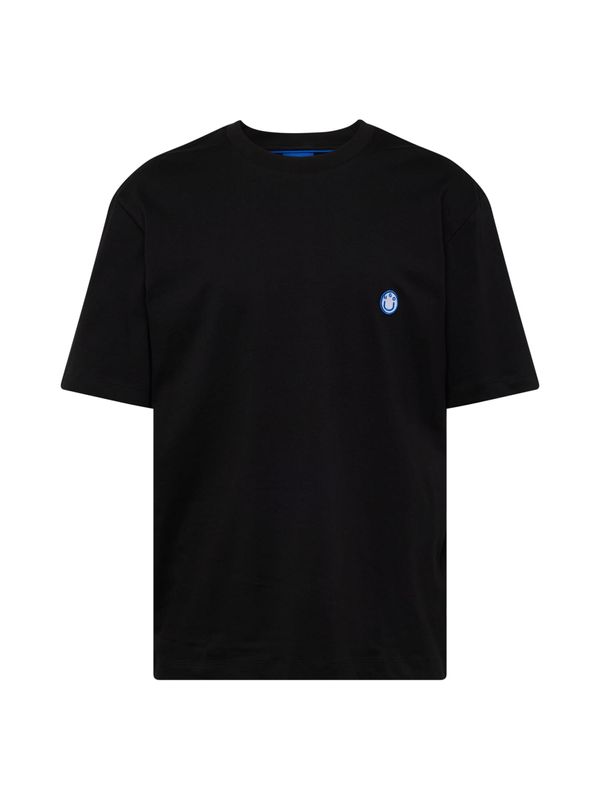 HUGO Blue HUGO Blue Тениска 'Niley'  синьо / черно / бяло