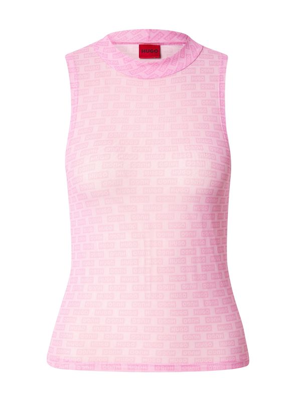HUGO Blue HUGO Blue Топ 'Deleane'  бледорозово / еосин