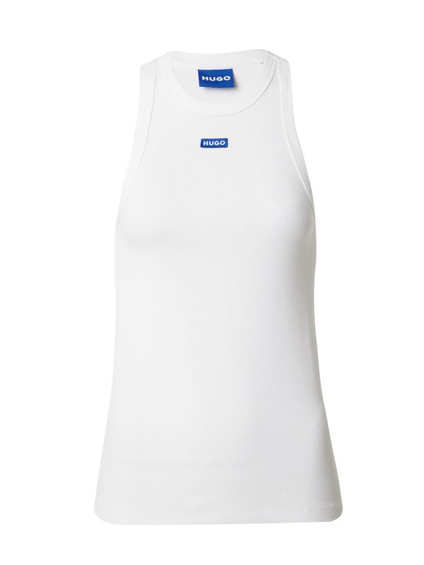 HUGO Blue HUGO Blue Топ  кралско синьо / бяло