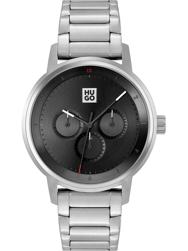 HUGO Red HUGO Red Аналогов часовник  червено / черно / сребърно
