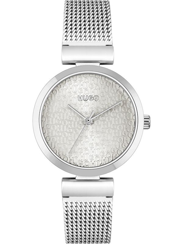 HUGO Red HUGO Red Аналогов часовник  сребърно