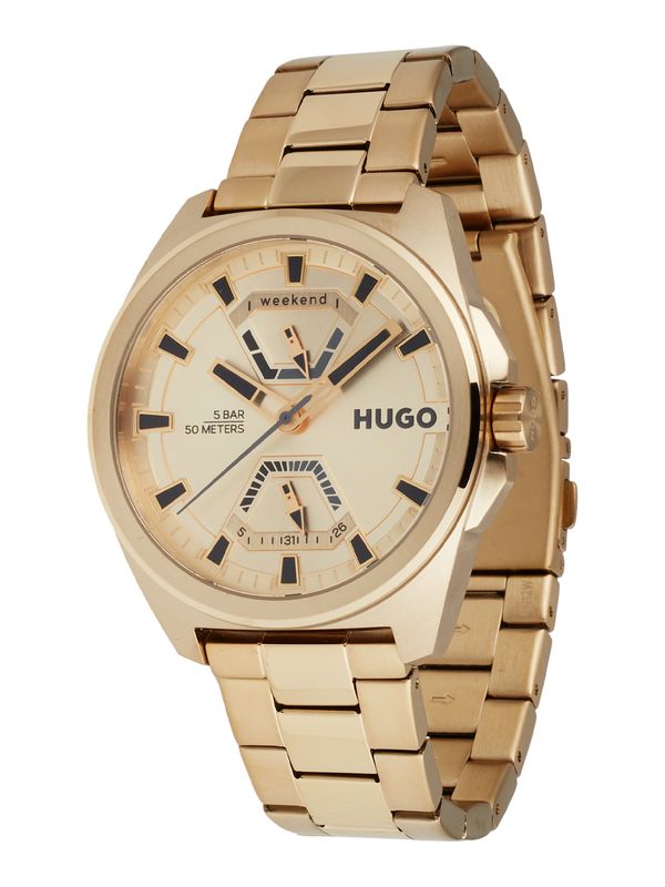 HUGO Red HUGO Red Аналогов часовник  злато / тъмносиво / черно