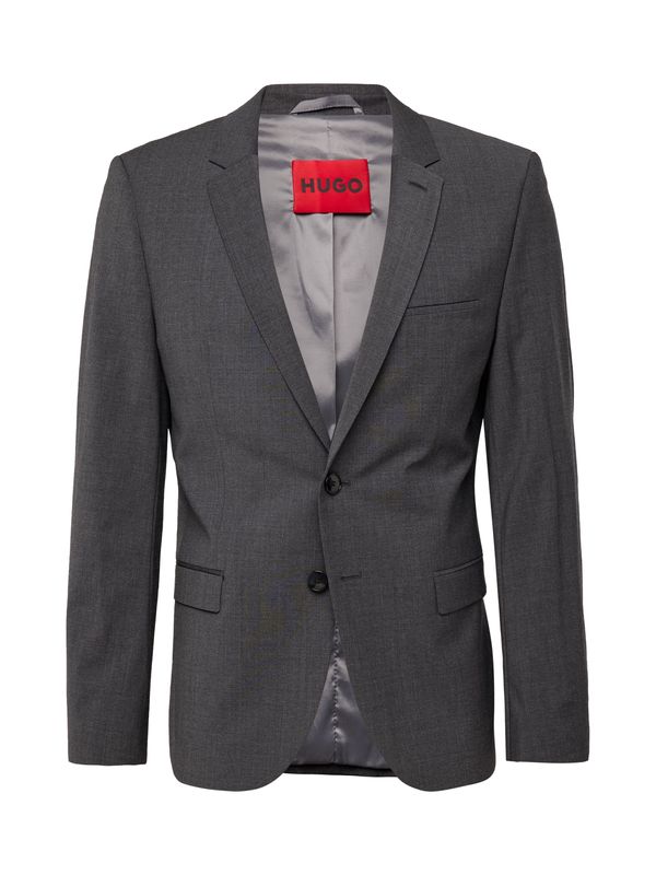HUGO Red HUGO Red Бизнес сако  антрацитно черно