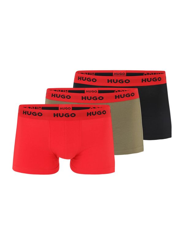 HUGO Red HUGO Red Боксерки  маслина / червено / черно
