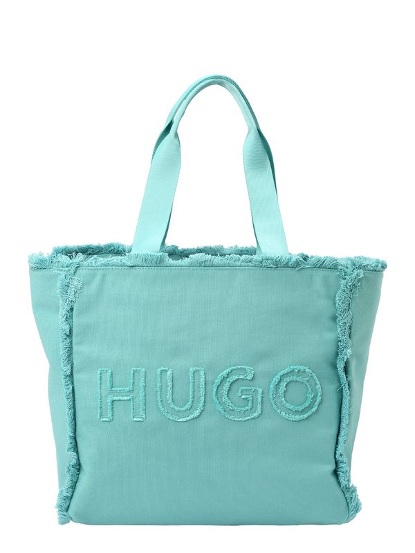 HUGO Red HUGO Red "Чанта тип ""Shopper""" 'Becky'  аквамарин