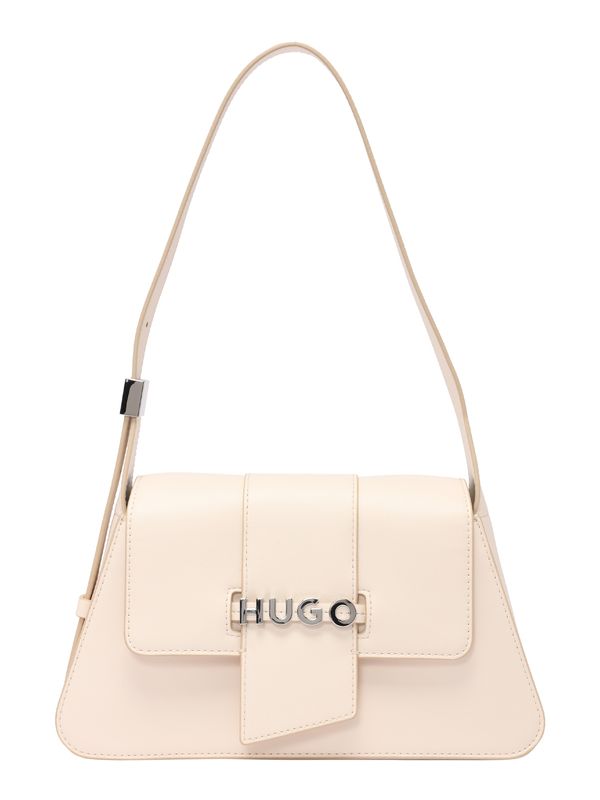 HUGO Red HUGO Red Чанта за през рамо 'Mel'  сребърно / бяло