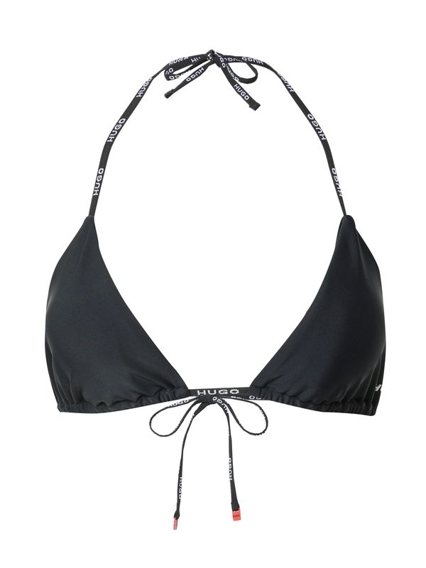 HUGO Red HUGO Red Горнище на бански  черно / бяло