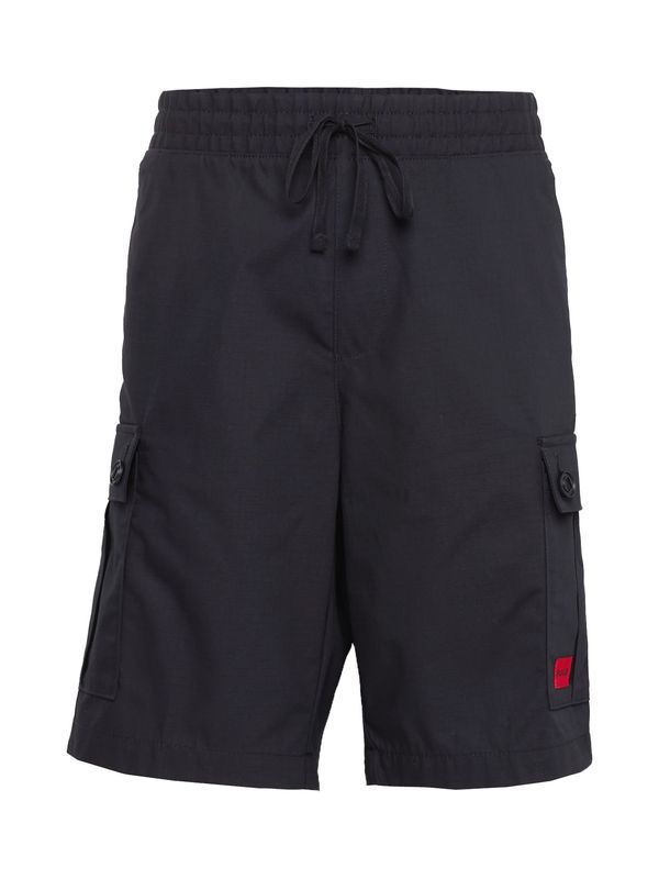 HUGO Red HUGO Red Карго панталон 'Garlio242'  червено / черно