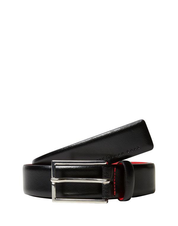 HUGO Red HUGO Red Колан 'Gavrilo'  червено / черно